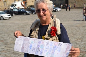 Camino de Santiago - Mom and Credentials